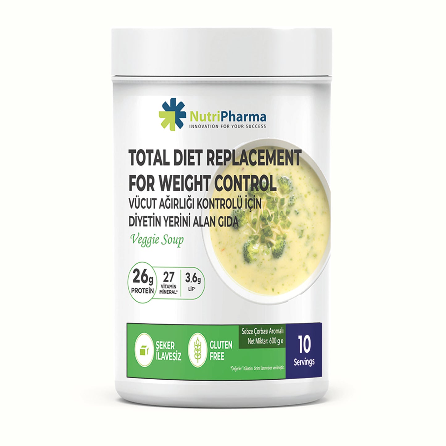 NutriPharma Meal Replacement Soup for Weight Loss