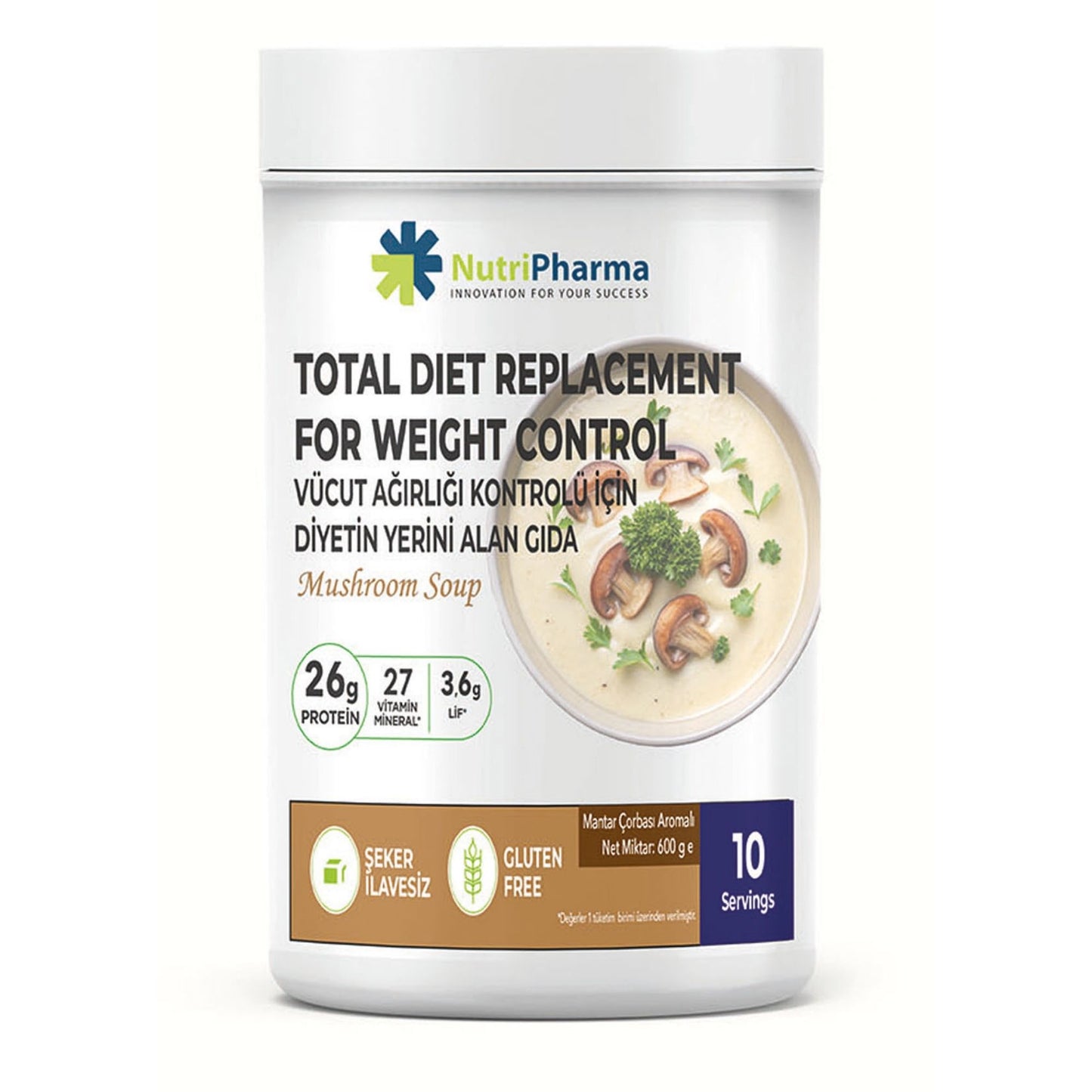 NutriPharma Meal Replacement Soup for Weight Loss