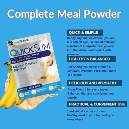 Quick Slim-Shakes zur Gewichtsabnahme