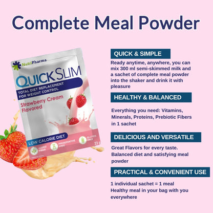 Quick Slim-Shakes zur Gewichtsabnahme