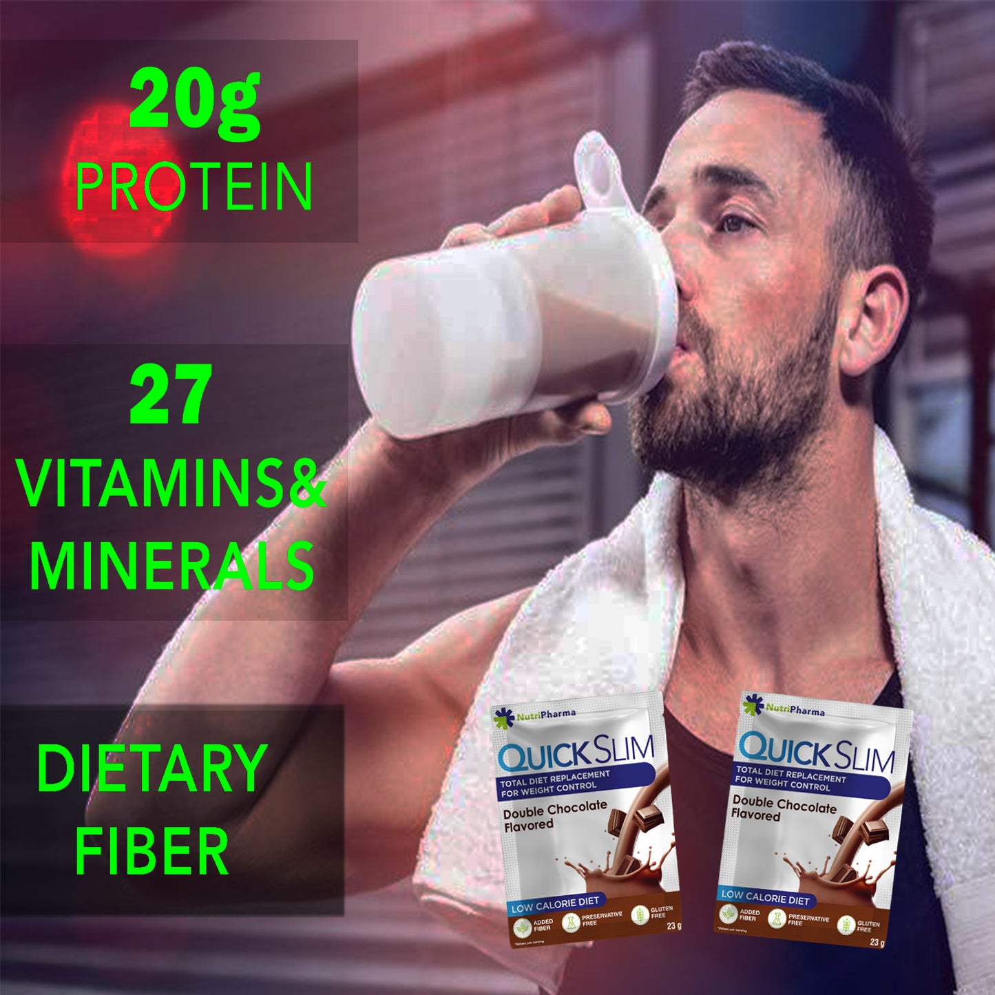 Quick Slim-Shakes zur Gewichtsabnahme